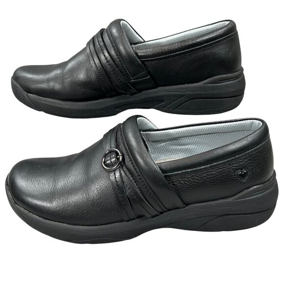 Nurse Mates Shoes - Nurse Mates Black Ceri Slip-On Slip-Resistant Lightweight Comfort Shoes Size 10M